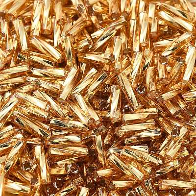Glass Twist Bugle Beads&nbsp;SEED-C004-07B-1