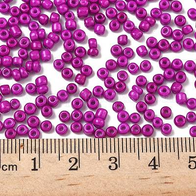 Baking Paint Glass Seed Beads&nbsp;SEED-S002-K21-1