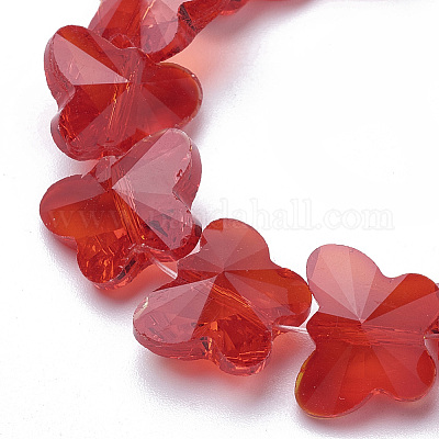 Transparent Glass Beads&nbsp;GLAA-Q066-10mm-B15-1