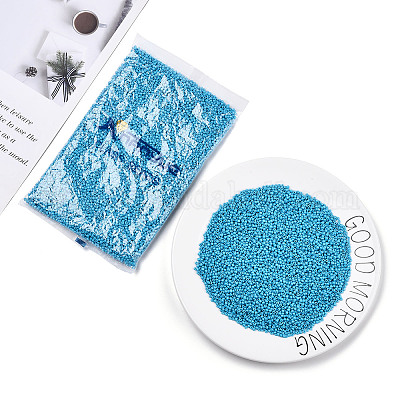 Baking Paint Glass Seed Beads&nbsp;SEED-S001-K10-1
