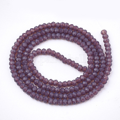 Opaque Solid Color Glass Beads Strands&nbsp;GLAA-S178-12A-12-1