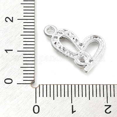 Alloy Rhinestone Pendants&nbsp;FIND-U026-07P-1