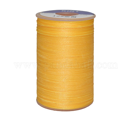 ポリエステルワックスコード  3プライ  ゴールド  0.45mm  約59.05ヤード（54m）/ロール&nbsp;YC-E006-0.45mm-A13-1