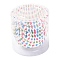 Cupcake Wrappers, DIY Baking Tool, Polka Dot Pattern, 67.5x29.5mm, about 95~100pcs/box