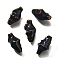 Handmade Porcelain Beads, Conch, Prussian Blue, 20x10.5x10mm, Hole: 1.8mm