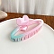 Plastic Claw Hair Clips, Oval, 130x70mm