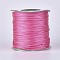Eco-Friendly Korean Waxed Polyester Cord, Fuchsia, 0.5mm, about 169.51~174.98 Yards(155~160m)/Roll
