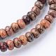 Natural Leopard Skin Jasper Bead Strands&nbsp;G-R403-4x6-10-1