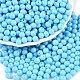 Opaque Baking Paint Glass Beads&nbsp;DGLA-T004-02Q-3