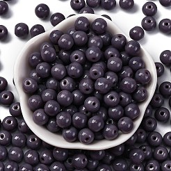 Opaque Colours Glass Seed Beads&nbsp;SEED-Z004-P8MM-01