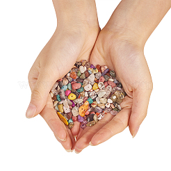 Natural & Synthetic Mixed Gemstone Beads&nbsp;G-CJ0001-19