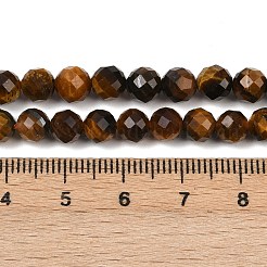 Natural Tiger Eye Beads Strands&nbsp;G-G281-B05-6mm