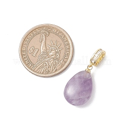 Natural Amethyst & Rose Quartz & Red Agate & Green Aventurine & Tiger Eye Pendants&nbsp;PALLOY-JF04935