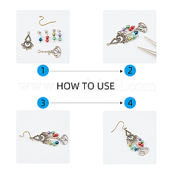Brass Earring Hooks&nbsp;KK-PH0035-82-RS