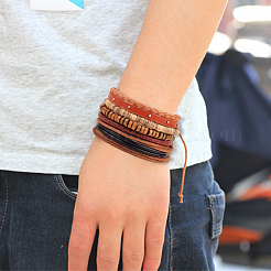 1 Bag Multi-strand Bracelets&nbsp;BJEW-CL0001-12