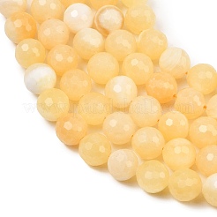 Natural Yellow Jade Beads Strands&nbsp;GG-NH0014-C02-10mm