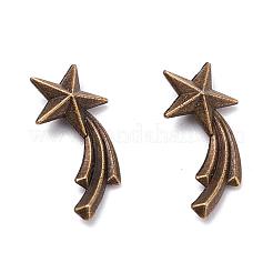 Zinc Alloy Cabochons&nbsp;PALLOY-WH0036-23AB-1