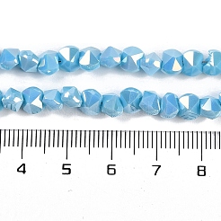 Electroplate Glass Beads Strands&nbsp;EGLA-B009-05A-07