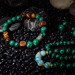 200Pcs 4 Style Gemstone Strands&nbsp;G-CF0001-01