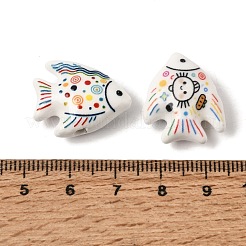 Printed Handmade Porcelain Beads&nbsp;PR-CBAB8C6-02