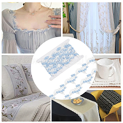 4.75~5 Yards Polyester Embroidery Lace Trim&nbsp;OCOR-FG0001-99B