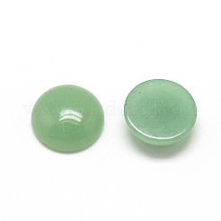 天然石グリーンアベンチュリンカボション  半円/ドーム  16x6mm&nbsp;G-R416-16mm-43