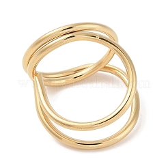 Ion Plating(IP) 304 Stainless Steel Finger Rings for Women&nbsp;RJEW-G315-01G