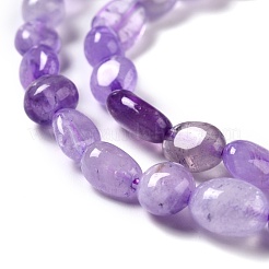Natural Lavender Amethyst Beads Strands&nbsp;G-G018-50