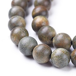 Natural Sandalwood Beads Strands&nbsp;WOOD-F008-02-B