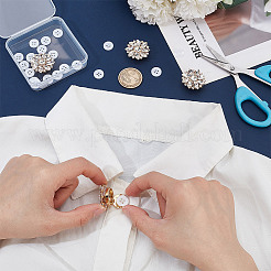 4Pcs Brass Cufflinks&nbsp;HJEW-NB00193