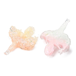 Luminous Opaque Resin Cabochons&nbsp;CRES-L045-14