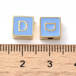 304 Stainless Steel Enamel Beads&nbsp;STAS-L022-293G-D