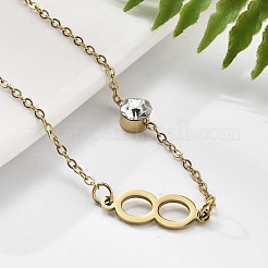 201 Stainless Steel Cable Chain Bracelets&nbsp;BJEW-H205-01C-G
