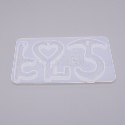 Keychain Silicone Molds&nbsp;DIY-WH0181-57