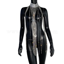 Alloy Full Crystal Rhinestone Tassel Body Chains&nbsp;WG01C3C-02