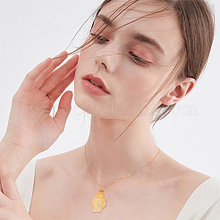 16Pcs Natural Citrine Pendants&nbsp;FIND-FG0001-59