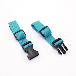 Pp＆pomバックパック滑り止めチェストストラップ  レギュレーター付き  バッグアクセサリー用  ライトシーグリーン  27x2.55cm&nbsp;FIND-TAC0007-07C