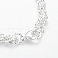 304 Stainless Steel Wheat Chain Bracelets&nbsp;BJEW-I252-09S