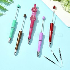 10Pcs ABS Plastic & Iron Ball-Point Pen&nbsp;AJEW-FS0001-41E