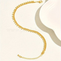 Bohemia Alloy Twisted Chain Bell Tassel Anklets for Women&nbsp;FS-WG2F783-01