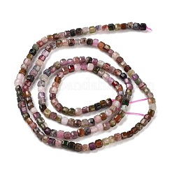 Natural Multicolor Tourmaline Beads Strands&nbsp;G-H042-B28-01