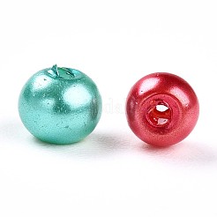 Baking Paint Pearlized Glass Pearl Beads&nbsp;X1-HY-Q003-3mm-M01