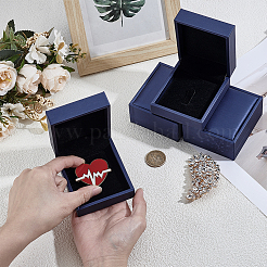 PU Leather Brooches Package Boxes&nbsp;CON-WH0086-232A