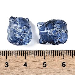 Transparent Spray Paint Glass Beads&nbsp;X1-GLAA-H035-01J
