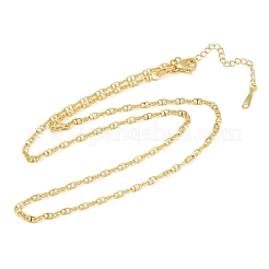 2.5MM Brass Mariner Link Chain Necklaces for Men Women&nbsp;NJEW-L012-11G