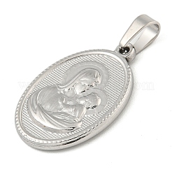 Non-Tarnish 304 Stainless Steel Pendants&nbsp;STAS-B071-02A-20P