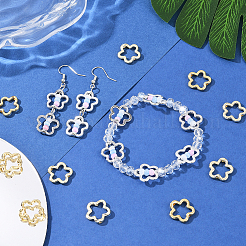 20Pcs 4 Colors Alloy Bead Frame&nbsp;FIND-SC0017-71