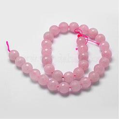 Natural Rose Quartz Beads Strands&nbsp;G-D840-20-8mm
