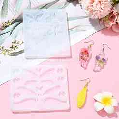 DIY Butterfly Pendant Silicone Molds for DIY Earring Making&nbsp;DIY-YW0009-84