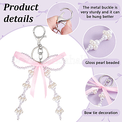 6Pcs Acrylic & Alloy & Plastic Keychain&nbsp;KEYC-PH01538